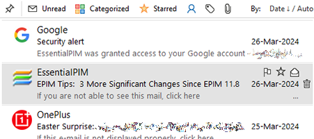 Effortless email management