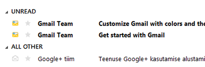 Group Emails by Read/Unread Status