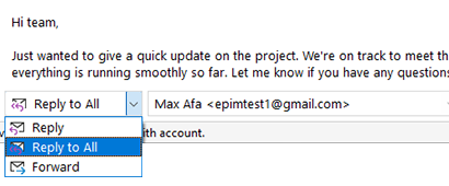 Quick Reply Expanded